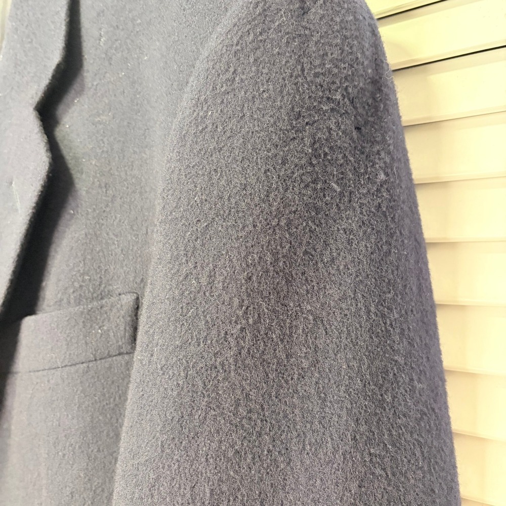 Gieves & Hawkes Savile Row Navy Blue 100% Cashmere Blazer Gold Buttons 43L - Picture 16 of 16